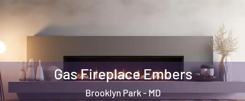  Gas Fireplace Embers Brooklyn Park - MD