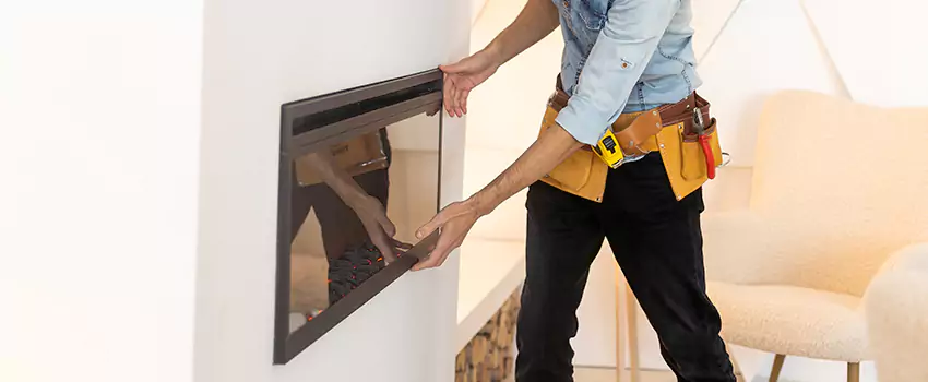 Metal Fireplace Installation in Brooklyn Park, Maryland