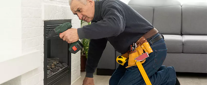 New Indoor Fireplace Installation in Brooklyn Park, Maryland