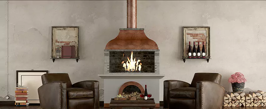 Thelin Hearth Products Providence Pellet Insert Fireplace Installation in Brooklyn Park, MD