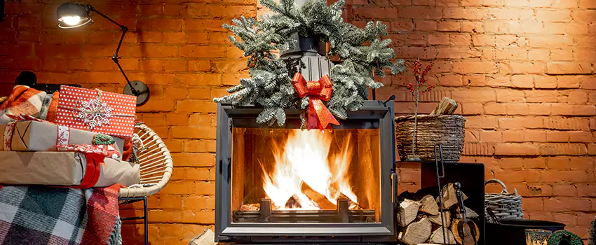 Travis Industries Linear Gas Fireplace Installation in Brooklyn Park, Maryland