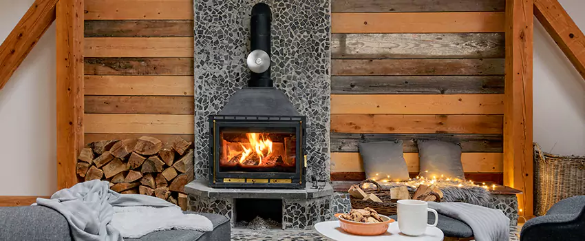 Thelin Hearth Products Direct Vent Gas Stove Fireplace Inspection in Brooklyn Park, Maryland