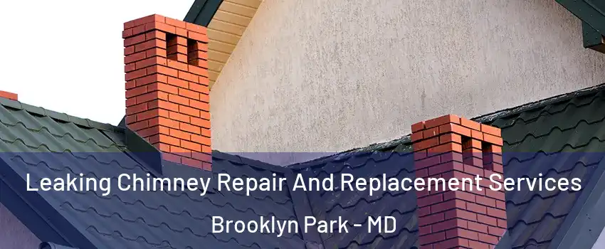  Leaking Chimney Repair And Replacement Services Brooklyn Park - MD